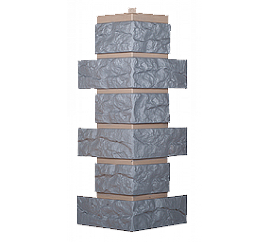 Угол T-Сайдинг-Кирпич Лондон Брик Серый купить в Сергиевом Посаде