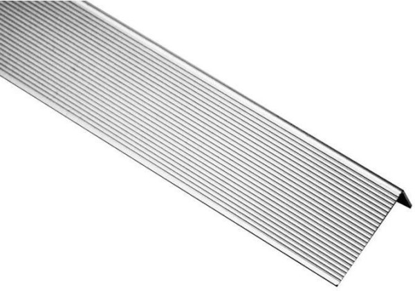 Угол завершающий алюминиевый KRONEX 51,5x30x3000 мм. серебро купить в Сергиевом Посаде