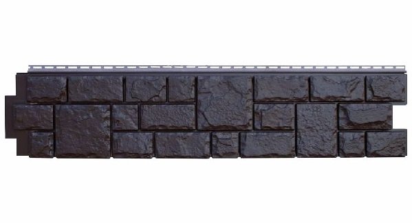 Фасадная панель GL "Я-Фасад" Екатерининский камень, уголь купить в Сергиевом Посаде