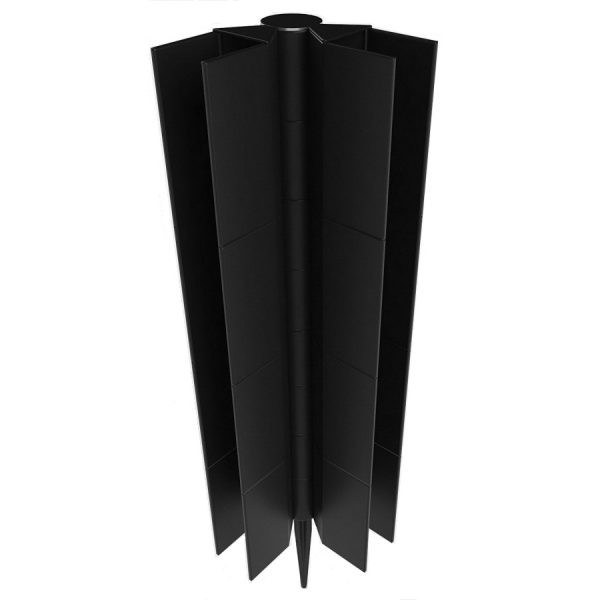 Угловой (стыковочный) шарнир для грядкок ДПК 300мм чёрный купить в Сергиевом Посаде