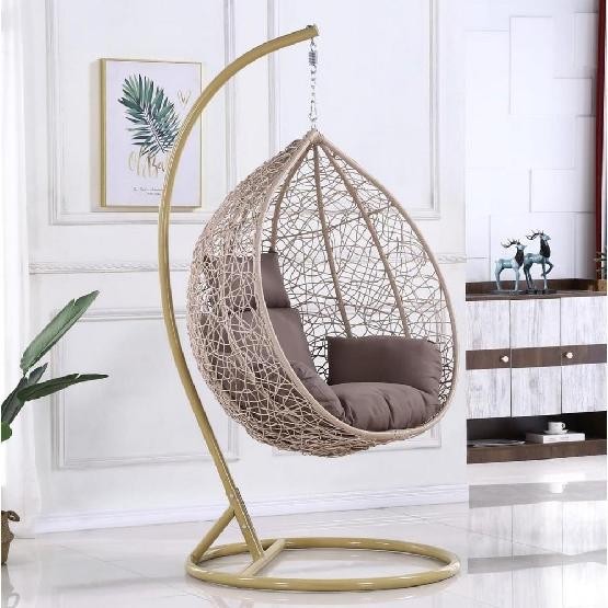 Кресло Подвесное из искусственного ротанга AFM-169A-LB Beige купить в Сергиевом Посаде