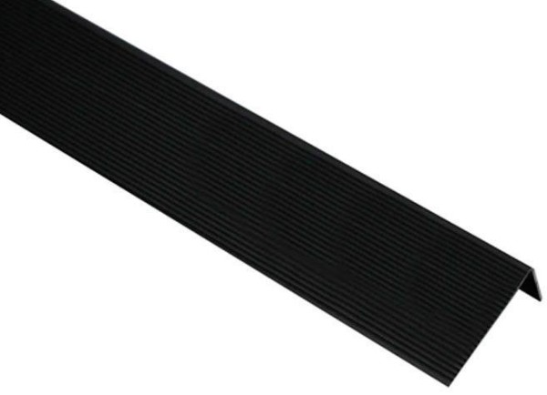 Угол завершающий алюминиевый KRONEX 51,5x30x3000 мм. черный купить в Сергиевом Посаде