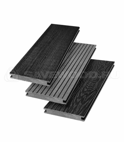 Террасная доска SW Fraxinus (R) полнотелая «SaveWood» Черный купить в Сергиевом Посаде