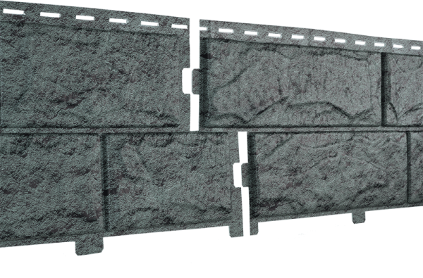 Фасадная панель Ю-Пласт Стоун-хаус камень изумрудный (двойной замок) купить в Сергиевом Посаде