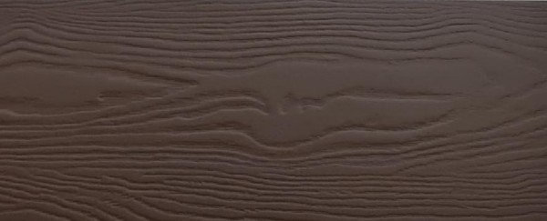 Фиброцементный сайдинг 190х3000х8мм Коричневая глина RAL 8028 купить в Сергиевом Посаде