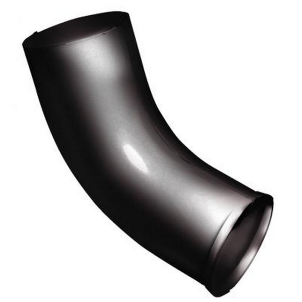 Водосток Grand Line 125x90 – Колено сливное RAL 9005 купить в Сергиевом Посаде