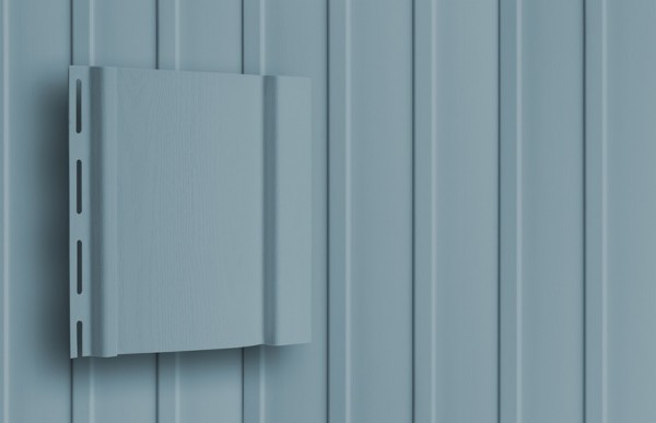 Сайдинг Вертикальный Grand Line Color Plus Голубой купить в Сергиевом Посаде
