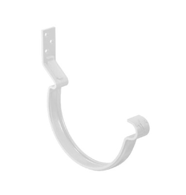 Водосток Aquasistem, система 125x90 - Крюк крепления желоба короткий RR 20 Белый