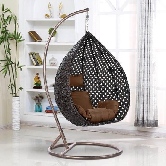 Кресло Подвесное из искусственного ротанга AFM-250B-L Brown купить в Сергиевом Посаде