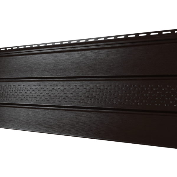 Софит Ю-Пласт PRO Классический перфорация по центру, коричневый купить в Сергиевом Посаде