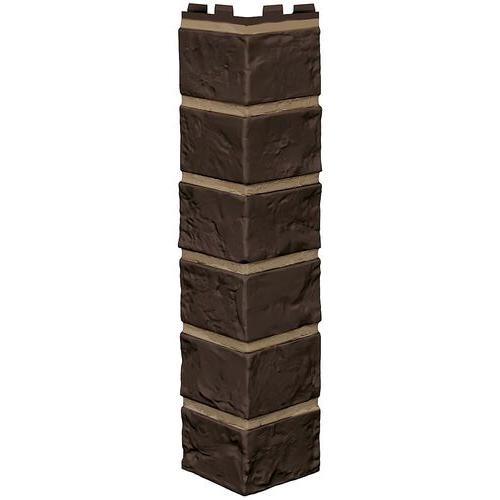 Угол наружный ТЕХНОНИКОЛЬ Оптима Кирпич Тёмно-коричневый купить в Сергиевом Посаде