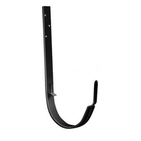 Водосток Grand Line 125x90 – Кронштейн длинный RAL 9005 купить в Сергиевом Посаде