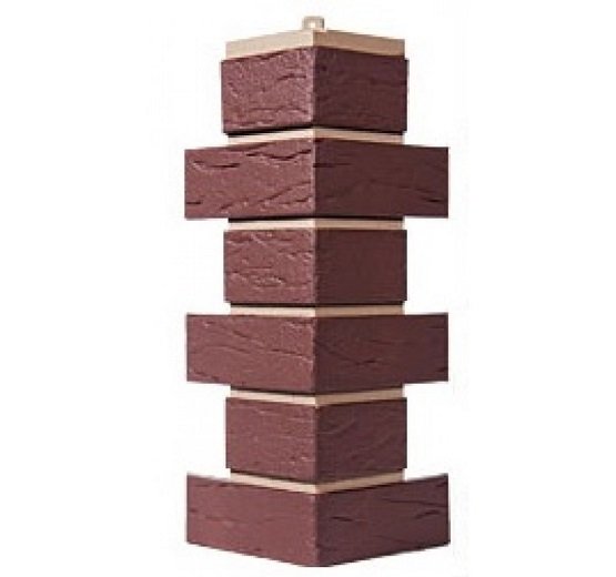 Угол T-Сайдинг-Кирпич Саман Коричневый купить в Сергиевом Посаде