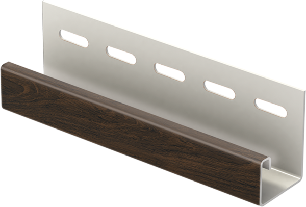 J-планка к Софиту PRO Тёмный орех купить в Сергиевом Посаде