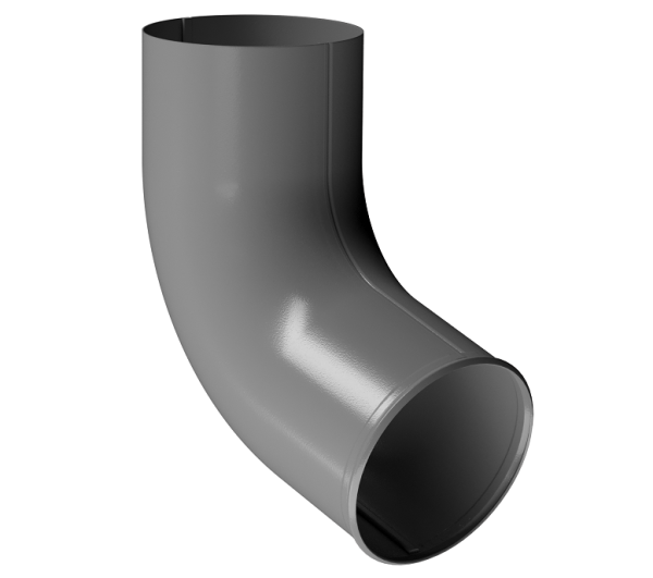 Отвод трубы D90 Döcke STAL PREMIUM Графит, (RAL 7024) купить в Сергиевом Посаде