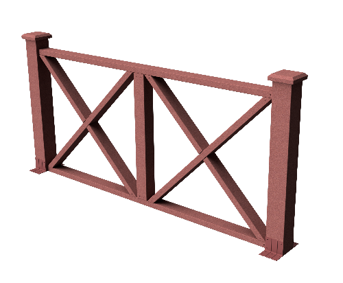 Ограждения декоративное ДПК GRINDERDECO  Тауэр мербау купить в Сергиевом Посаде