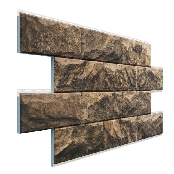 Фасадная термопанель Доломит Дагестанский камень Радонит купить в Сергиевом Посаде