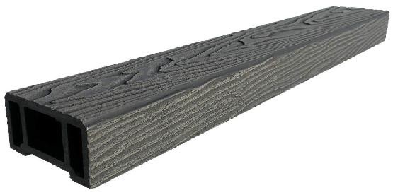 Перила ДПК 3D GardenParkett фактура дерева Графит купить в Сергиевом Посаде