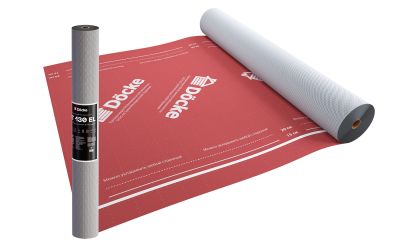 Супердиффузионная мембрана Docke, АT 130 EL трёхслойная, (универсальная с клеевой полосой)