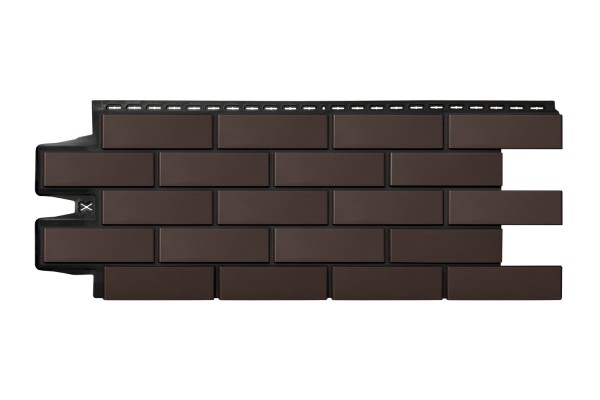 ФП Grand Line клинкерный кирпич ПРЕМИУМ Шоколадный (шов RAL 9005) купить в Сергиевом Посаде