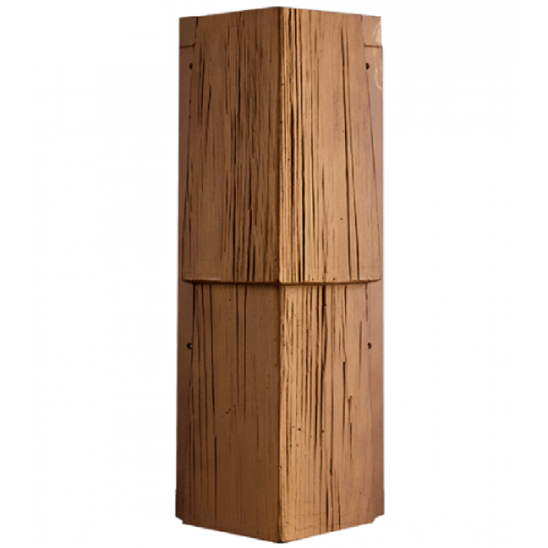 Угол T-Сайдинг-Щепа дуб ЭКО-2 Орех купить в Сергиевом Посаде