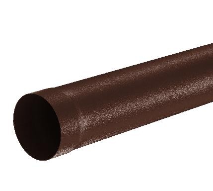 Водосток Aquasistem, Система 150/100 - Труба водосточная 1.00м RAL 8017 Коричневый matt купить в Сергиевом Посаде