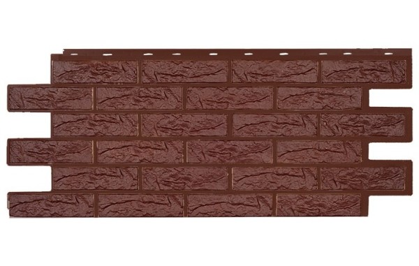 Фасадная панель T-Siding Лондон Брик Эко Браун купить в Сергиевом Посаде