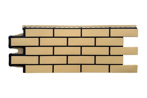 ФП Grand Line клинкерный кирпич ПРЕМИУМ Песочный (шов RAL 9005) купить в Сергиевом Посаде