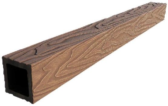 Балясина ДПК 3D GardenParkett фактура дерева Светло-коричневый купить в Сергиевом Посаде