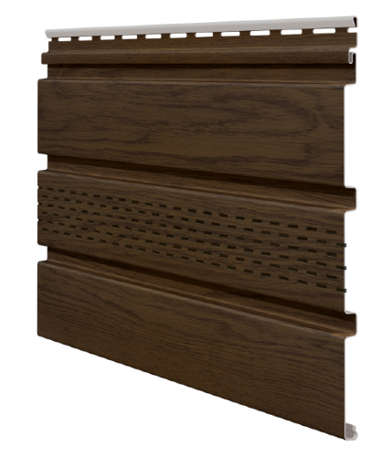 Софит ламинированный VOX NATURE с центральной перфорацией, Орех купить в Сергиевом Посаде