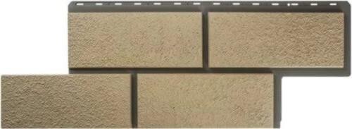 Фасадная панель Альта-Профиль Неаполитанский камень - Слоновая Кость купить в Сергиевом Посаде