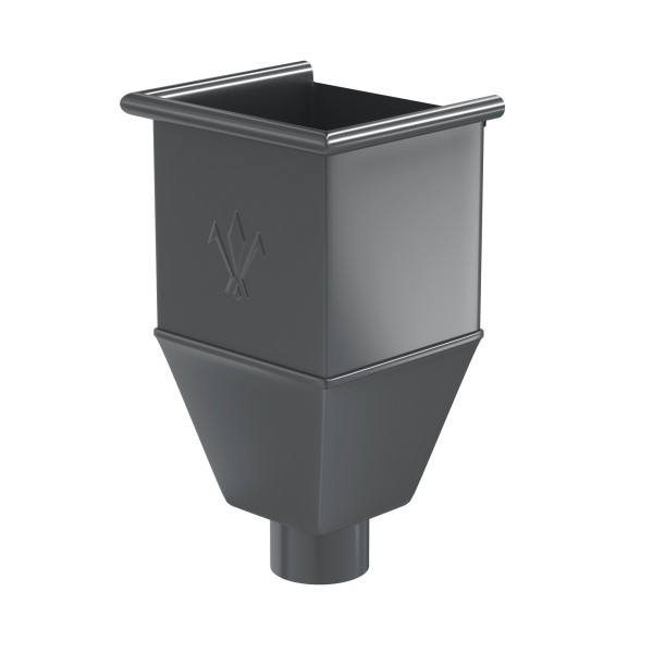 Водосток Aquasistem, система 125x90 - Воронка_водосборная удлиненая RR 23 Маренго купить в Сергиевом Посаде