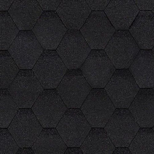 Гибкая черепица Shinglas, коллекция Оптима – Чёрный купить в Сергиевом Посаде