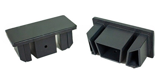 Заглушка для перил торцевая из алюминия GardenParkett Графит купить в Сергиевом Посаде