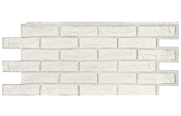 Фасадная панель T-Siding Лондон Брик Эко Уайт купить в Сергиевом Посаде