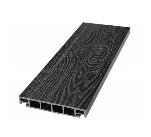 Террасная доска из ДПК SW Salix (T) 2D чёрный купить в Сергиевом Посаде