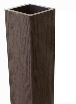 Столб опорный Woodvex Co-Extrusion Венге купить в Сергиевом Посаде
