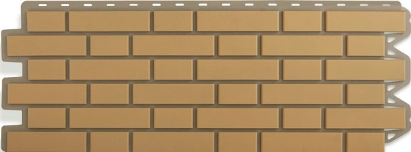 Фасадная панель Альта-Профиль, Кирпич Клинкерный, Бежевый купить в Сергиевом Посаде