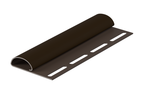 Финишная планка для сайдинга Элит, Коричневая купить в Сергиевом Посаде