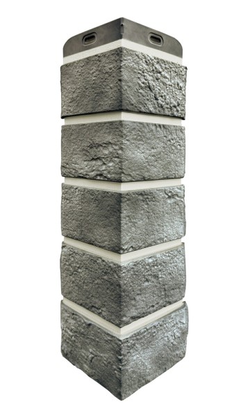 Угол Grand Line состаренный кирпич Элит гранит, ШОВ белый купить в Сергиевом Посаде