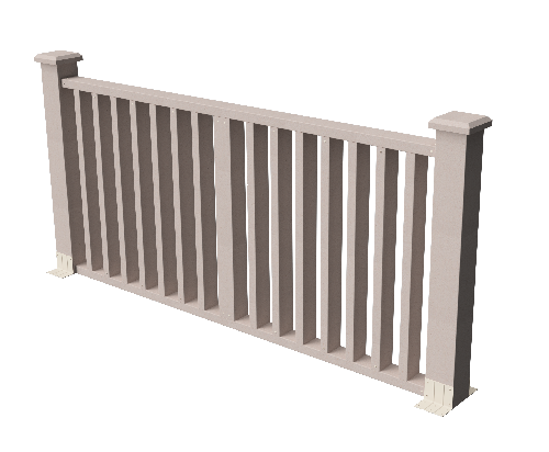 Ограждения декоративное ДПК GRINDERDECO  Риальто выбеленый дуб купить в Сергиевом Посаде