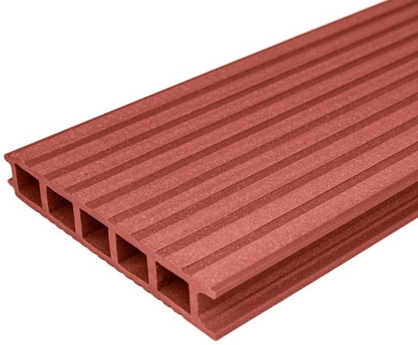 Террасная доска из ДПК бесшовная holzhof, Терракот купить в Сергиевом Посаде