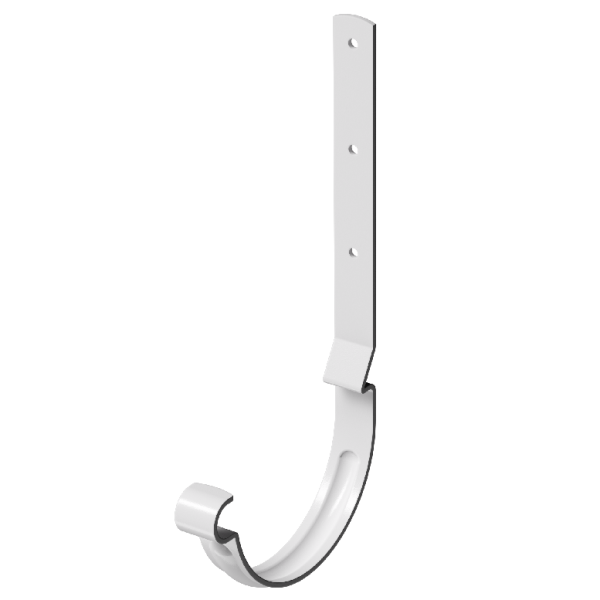 Карнизный крюк длинный D125 Döcke STAL PREMIUM Пломбир, (RAL 9010) купить в Сергиевом Посаде