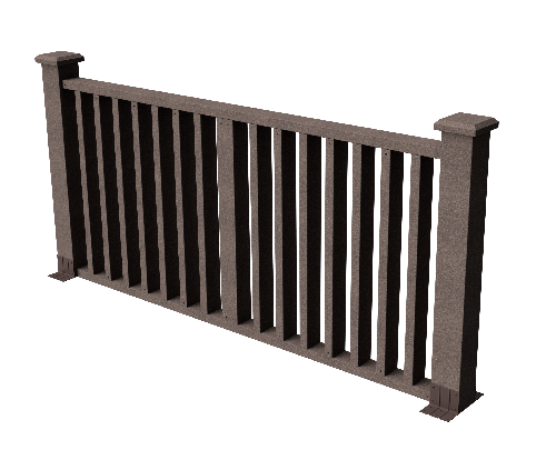 Ограждения декоративное ДПК GRINDERDECO Риальто венге купить в Сергиевом Посаде