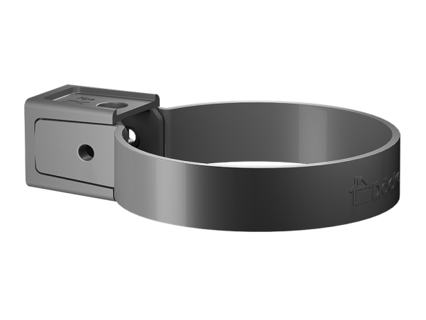 Хомут универсальный для водосточной трубы Docke Premium Графит купить в Сергиевом Посаде