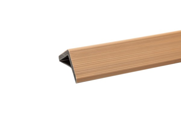 Уголок торцевой Ecodecking Скай коэкструзия 45х45х3000 Бук купить в Сергиевом Посаде