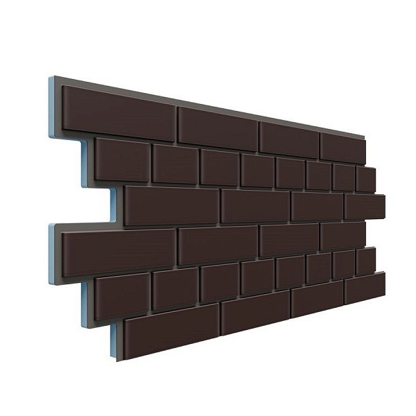 Фасадная термопанель Доломит кирпич 20мм Коричневый купить в Сергиевом Посаде