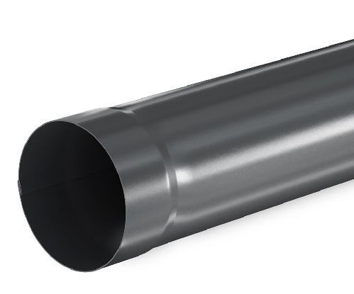 Водосток Aquasistem, система 150/100 - Труба водосточная 1.00м RAL 7024 Тёмно-серый купить в Сергиевом Посаде