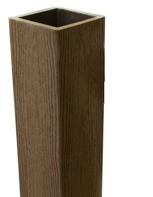 Столб опорный Woodvex Co-Extrusion Кофе купить в Сергиевом Посаде