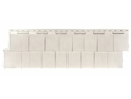 Фасадная панель T-Сайдинг-Щепа пихта ЭКО-1 Белый купить в Сергиевом Посаде